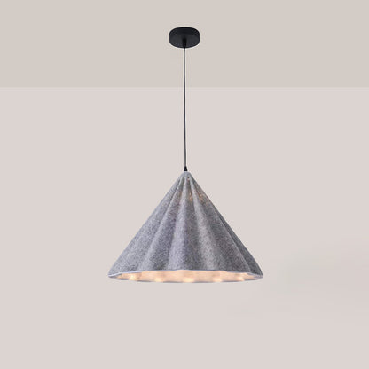 WOMO Cone Felt Pendant Light-WM2480