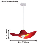 WOMO Hat Felt Pendant Light-WM2482