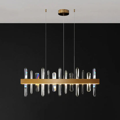 WOMO Linear Crystal Chandelier-WM2485b