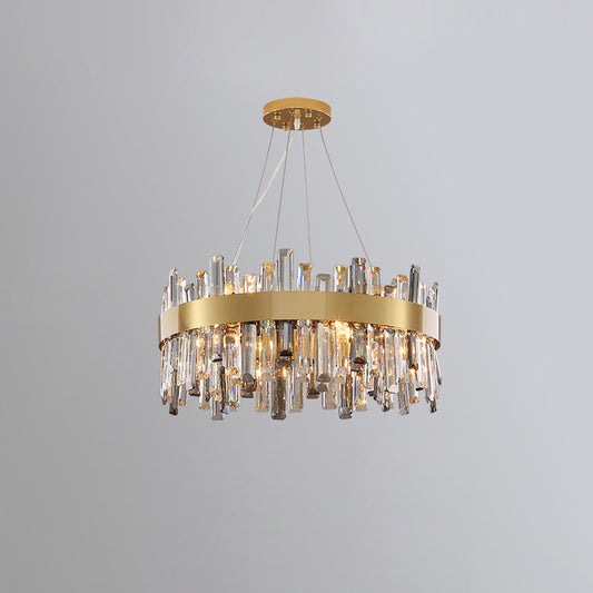 WOMO Round Crystal Chandelier-WM2487