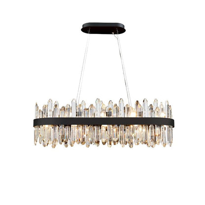 WOMO Rectangular Crystal Chandelier-WM2488b