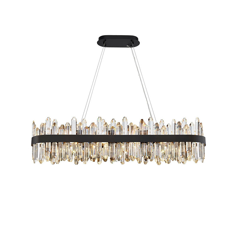 WOMO Rectangular Crystal Chandelier-WM2488b