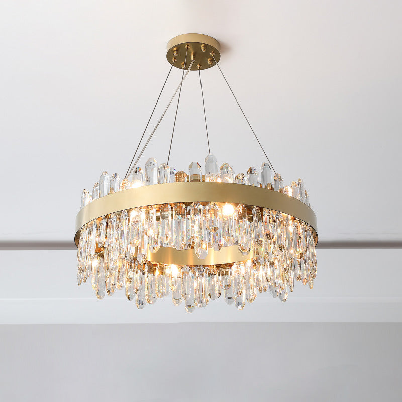 WOMO Round Crystal Chandelier-WM2488a
