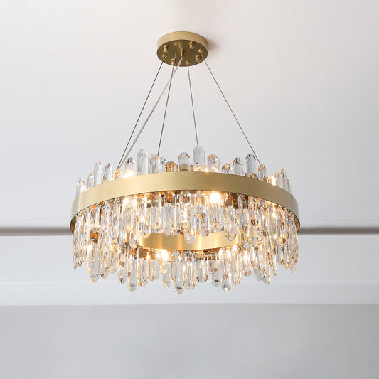 WOMO Round Crystal Chandelier-WM2488a