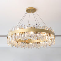 WOMO Round Crystal Chandelier-WM2488a