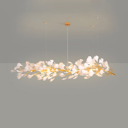 WOMO Ginkgo Long Ceramic Chandelier-WM2490