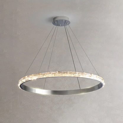 WOMO Circular Led Crystal Chandelier-WM2491a