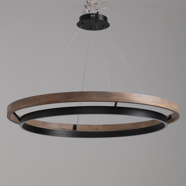 WOMO Circular Led Wood Chandelier-WM2492