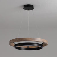 WOMO Circular Led Wood Chandelier-WM2492