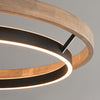 WOMO Circular Led Wood Chandelier-WM2492 thumbnail
