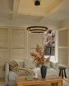 WOMO Circular Led Wood Chandelier-WM2492 thumbnail