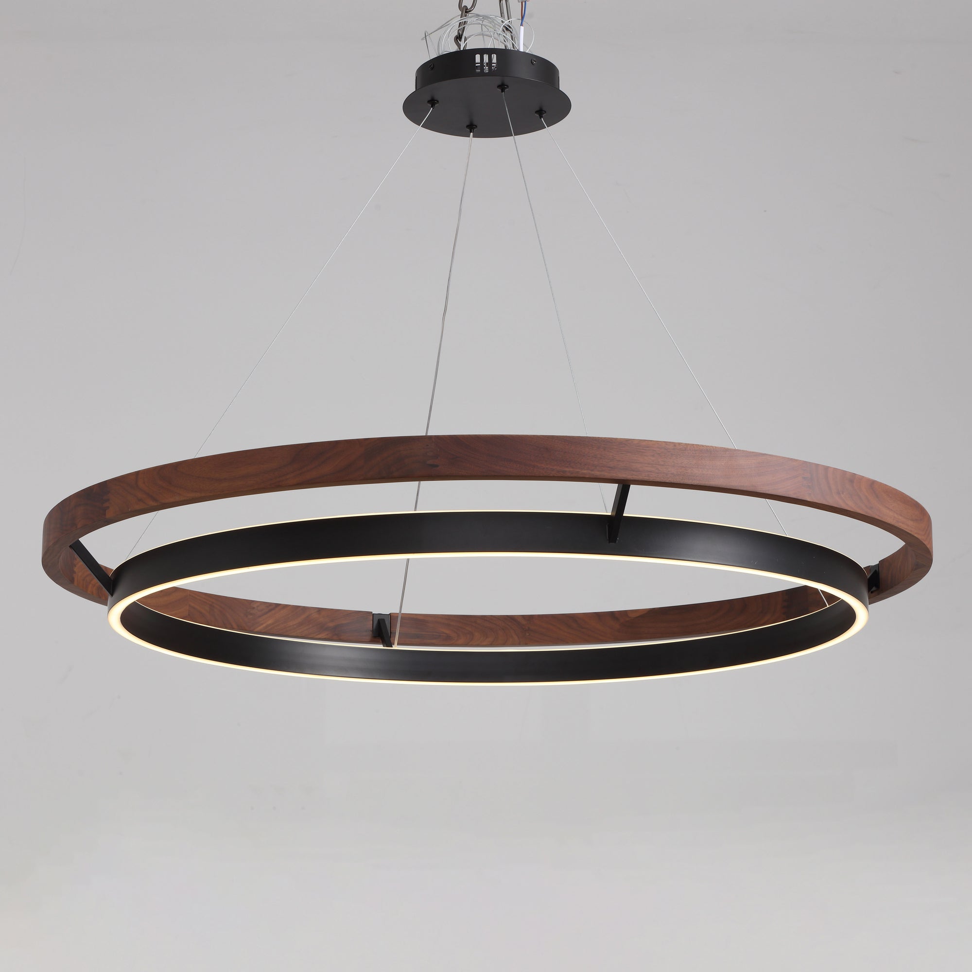 WOMO Circular Led Wood Chandelier-WM2492