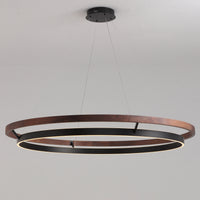 WOMO Circular Led Wood Chandelier-WM2492
