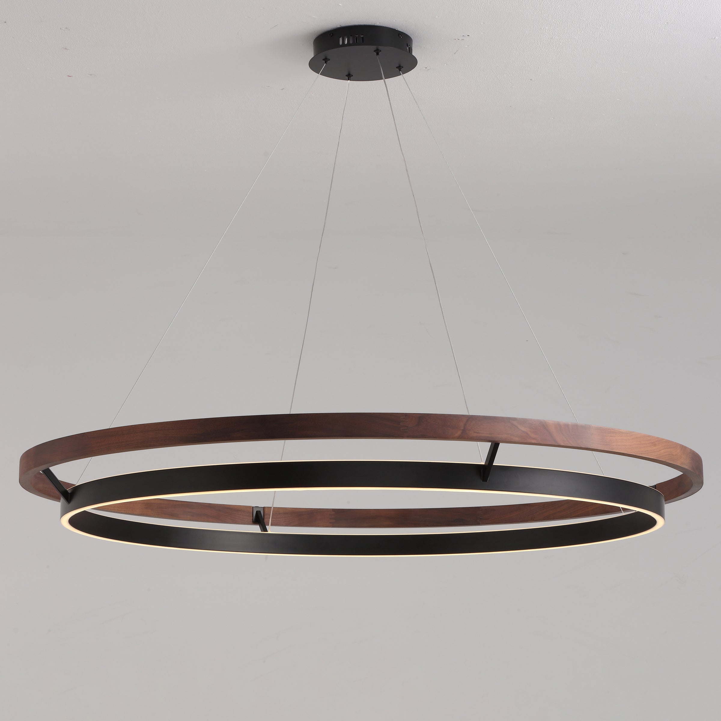 WOMO Circular Led Wood Chandelier-WM2492