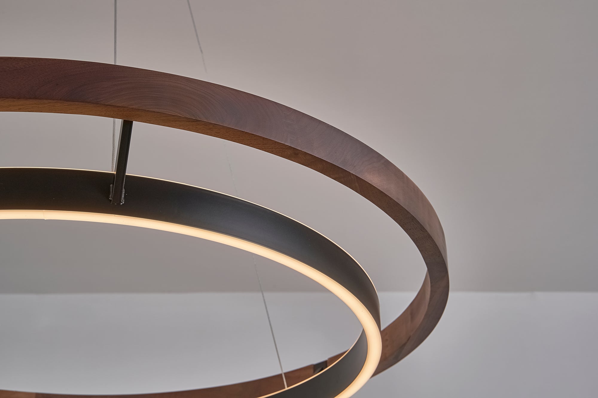 WOMO Circular Led Wood Chandelier-WM2492