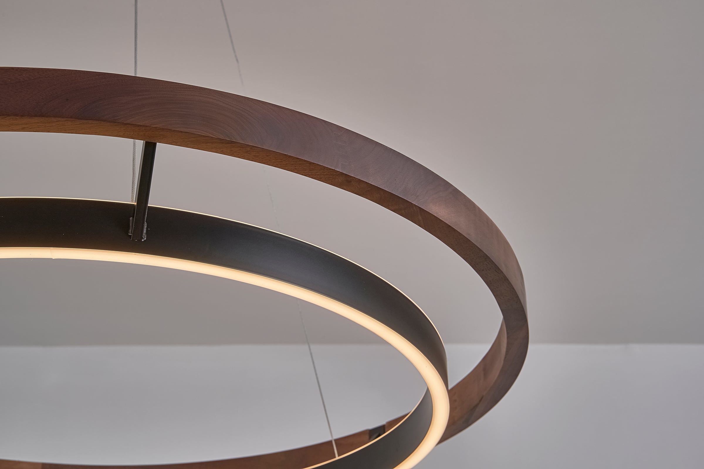 WOMO Circular Led Wood Chandelier-WM2492