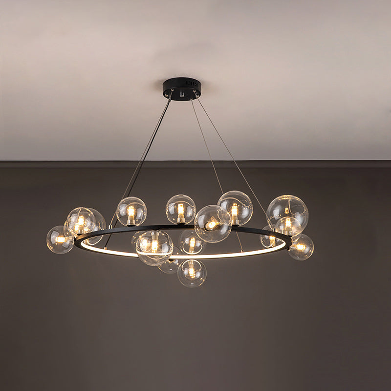 WOMO Circular Glass Bubble Chandelier-WM2493