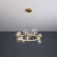 WOMO Circular Glass Bubble Chandelier-WM2493
