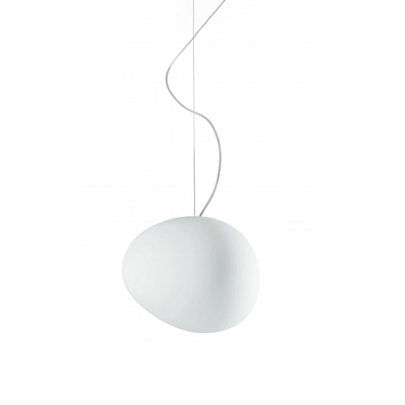 WOMO Egg Asymmetrical Globe Pendant Light-WM2497