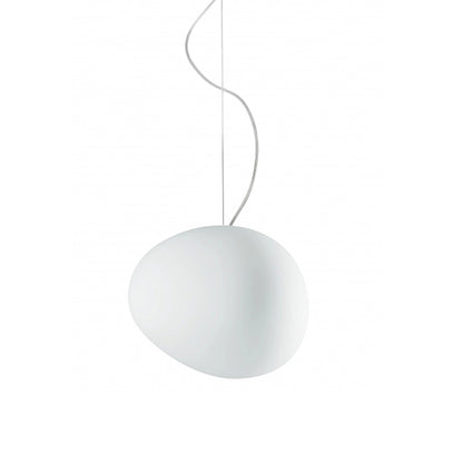 WOMO Egg Asymmetrical Globe Pendant Light-WM2497