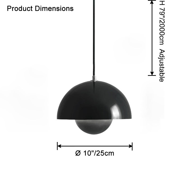 WOMO Dome Small Pendant Light-WM2498