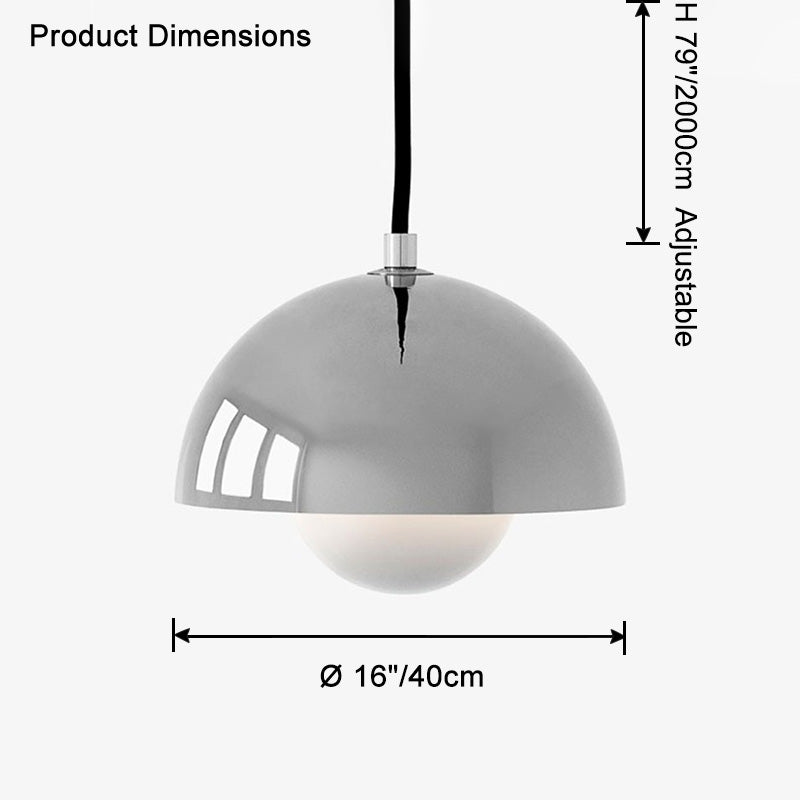 WOMO Dome Small Pendant Light-WM2498