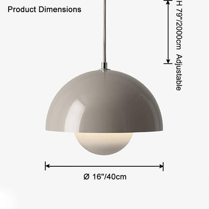 WOMO Dome Small Pendant Light-WM2498