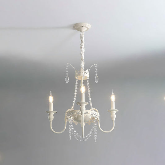 WOMO French Candelabra Crystal Chandelier-WM2398