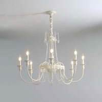WOMO French Candelabra Crystal Chandelier-WM2398