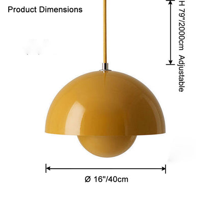 WOMO Dome Small Pendant Light-WM2498