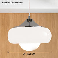 WOMO 70s Saucer Pendant Light-WM2499