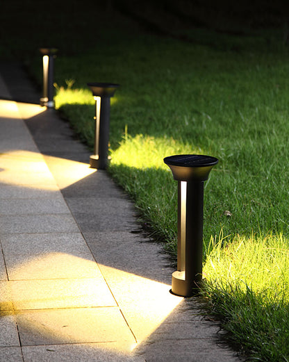 WOMO Solar Lawn Bollard Light-WM9056