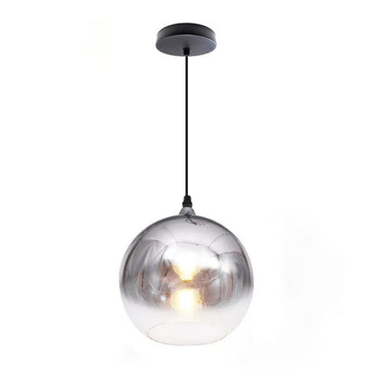 WOMO Coloured Glass Globe Pendant Light-WM2500