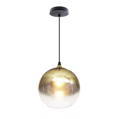 WOMO Coloured Glass Globe Pendant Light-WM2500