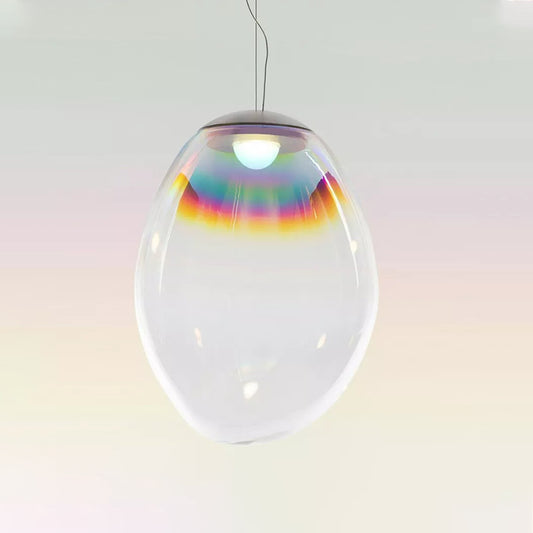 WOMO Iridescent Glass Bubble Pendant Light-WM2502