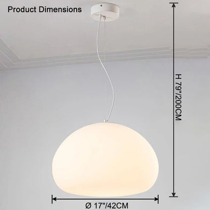 WOMO Cloud Glass Pendant Light-WM2503