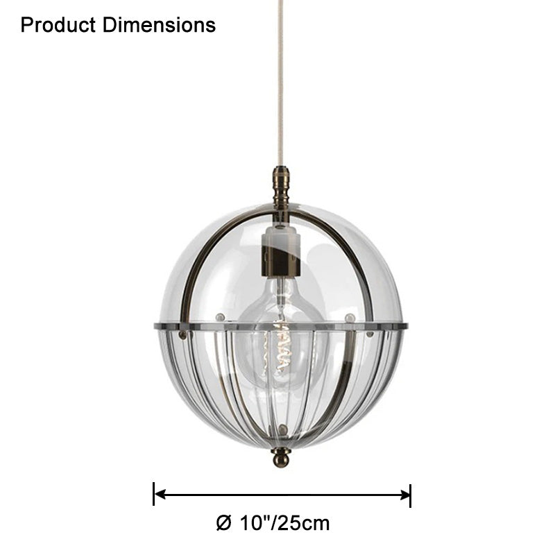 WOMO Globe Glass Pendant Light-WM2504