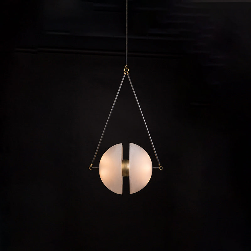 WOMO Semi-sphere Glass Pendant Light-WM2506