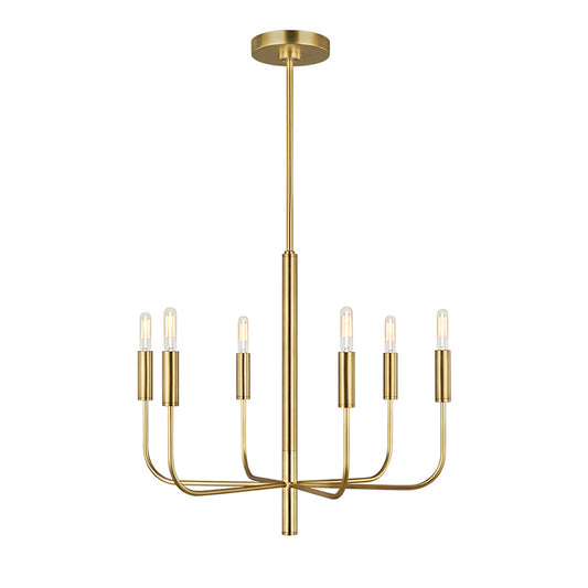 WOMO Gold Candlestick Chandelier-WM2509