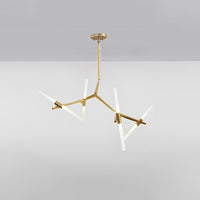 WOMO Adjustable Gold Branch Chandelier-WM2511