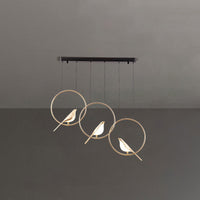 WOMO Gold Bird Chandelier-WM2512a