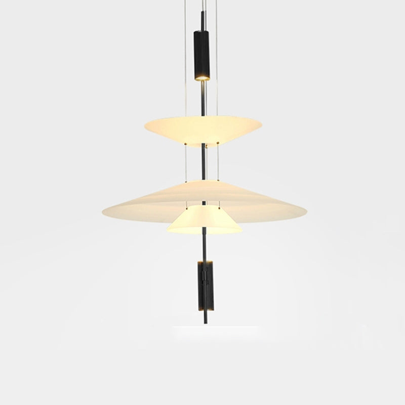 WOMO Tiered Cone Pendant Light-WM2513