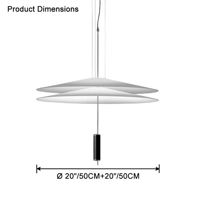 WOMO Tiered Cone Pendant Light-WM2513