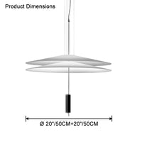 WOMO Tiered Cone Pendant Light-WM2513