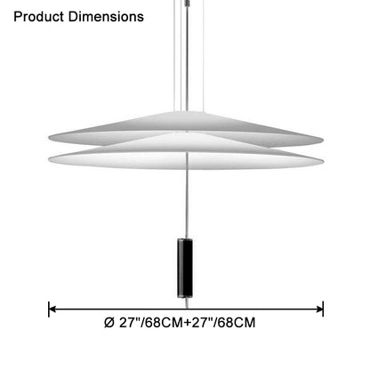 WOMO Tiered Cone Pendant Light-WM2513