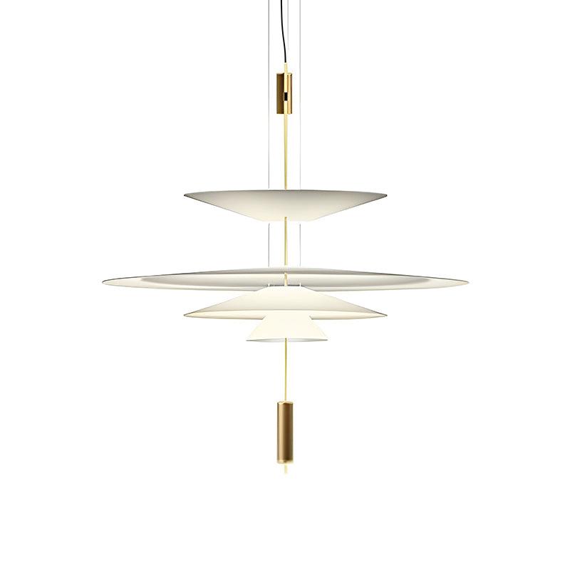 WOMO Tiered Cone Pendant Light-WM2513