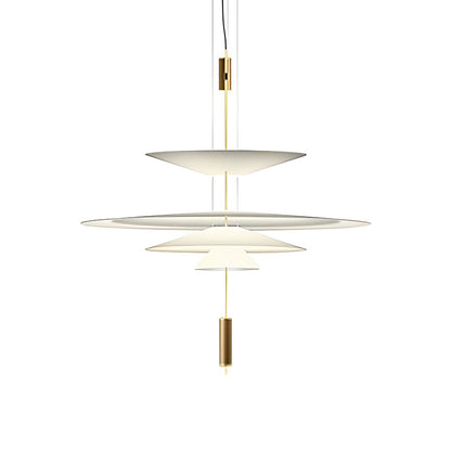 WOMO Tiered Cone Pendant Light-WM2513