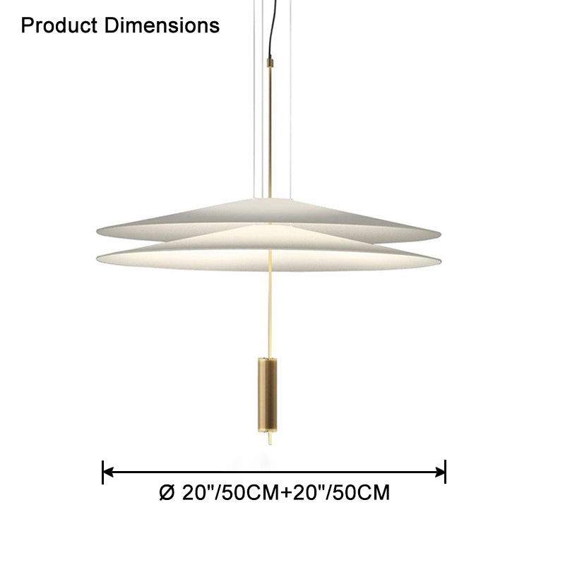 WOMO Tiered Cone Pendant Light-WM2513