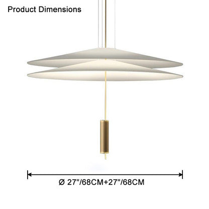 WOMO Tiered Cone Pendant Light-WM2513