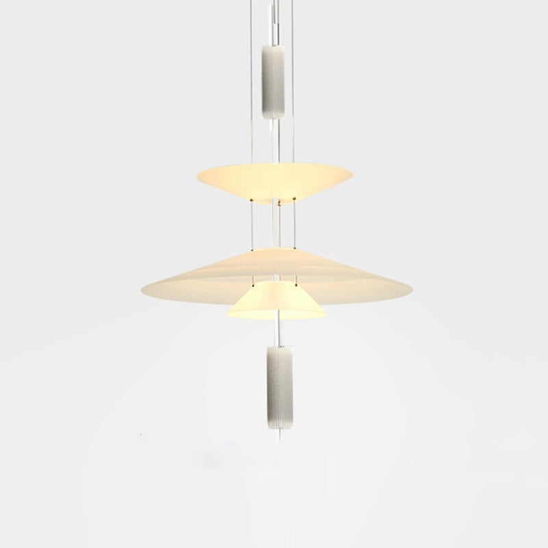 WOMO Tiered Cone Pendant Light-WM2513